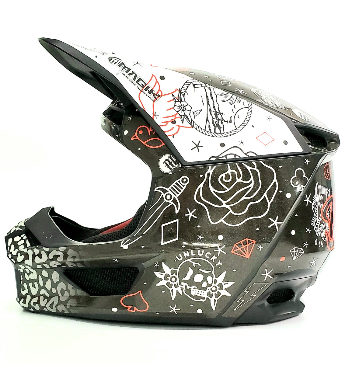 Traditions Helmet Graphic Kit Magik Graphics