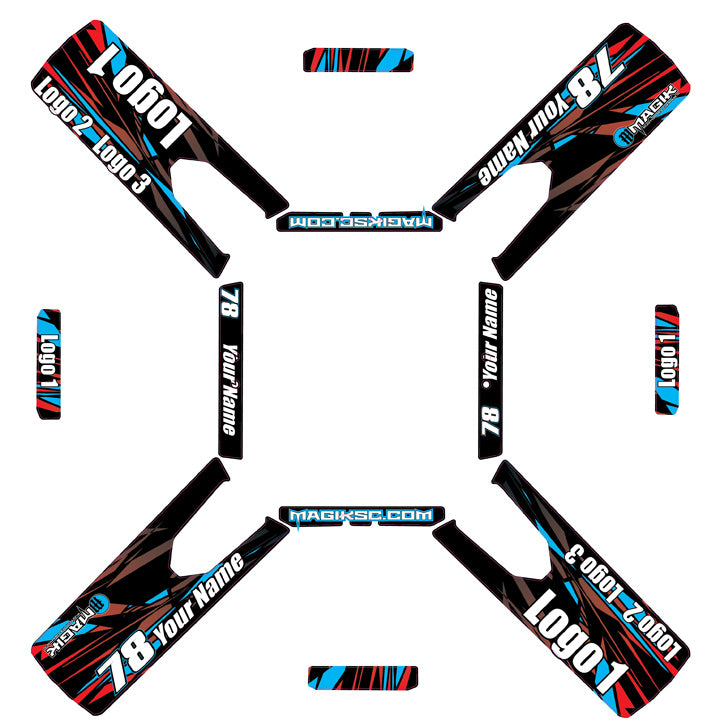 MEC Stand Graphic Kit – Magik Graphics