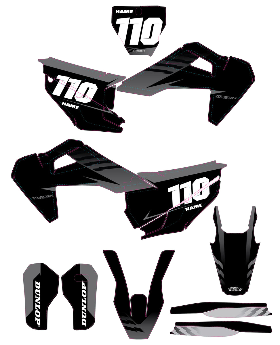 Full bike kit – Magik Graphics