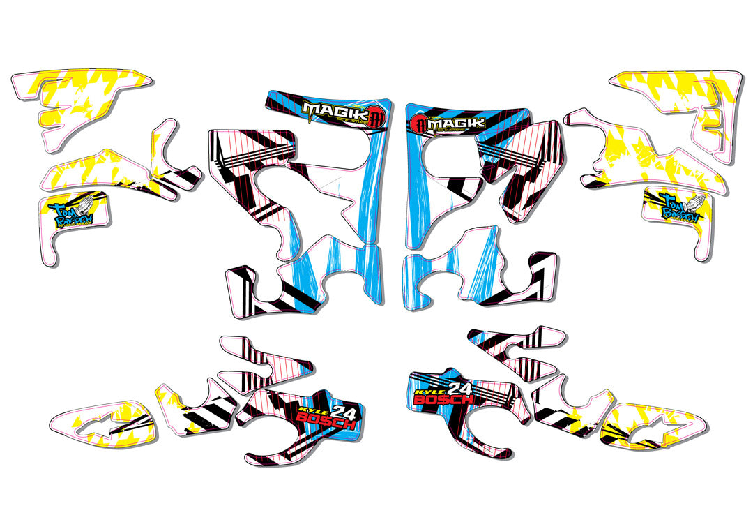Wreckless Boot Graphic Kit – Magik Graphics